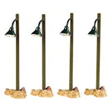 Lemax Rustic Street Lamp Set of 4