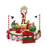 Santa's Peppermint Teacup Spinner, B/O (4.5V)