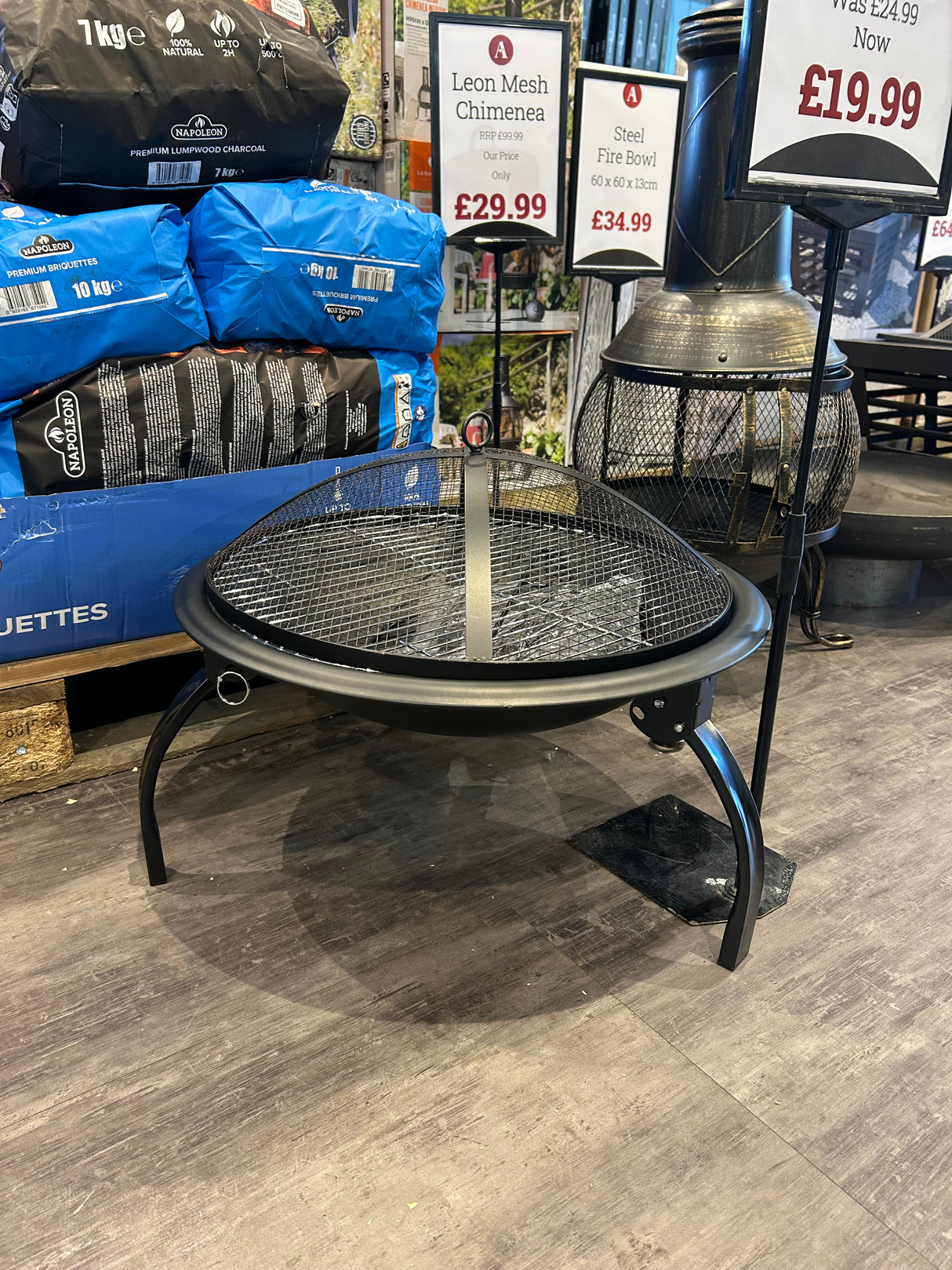 Mo Camping Folding Leg Firepit