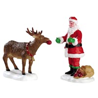 Lemax Reindeer Treats Set of 2