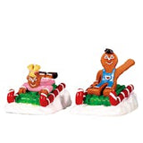 Lemax Sweet Sledding Set Of 2
