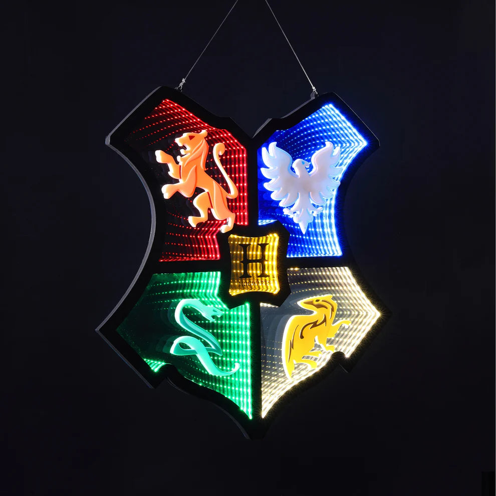 60CM Hogwarts Crest Infinity Light