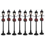 Gas Lantern Street Lamp Set of 8 B/O (4.5V)