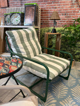 Kettler Cloud Relaxer Chair With Forest Green Stripe