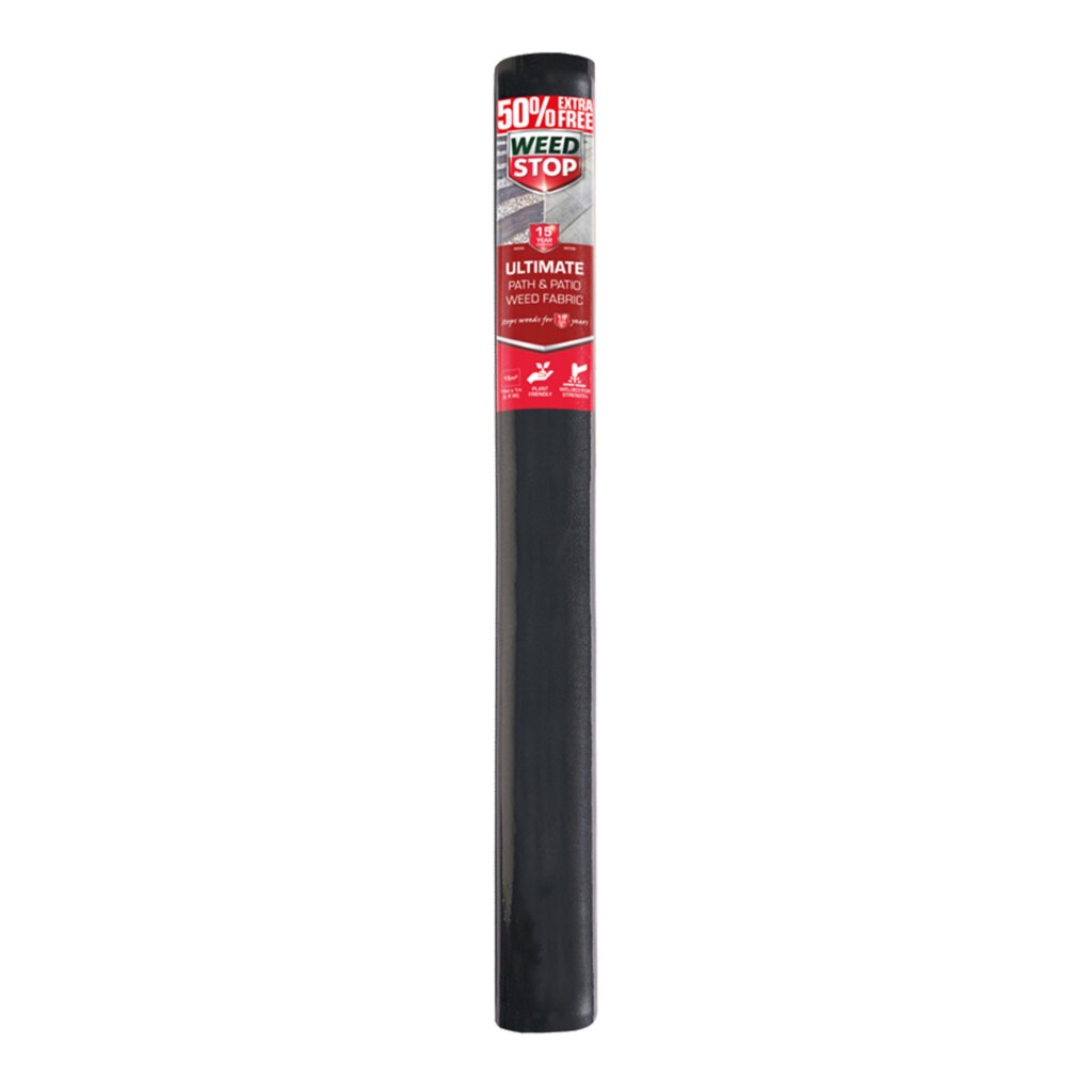 Weedstop Ultimate Path & Patio Weed Fabric 50% XF 15x1m