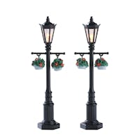 Lemax Old English Lamp Post Set Of 2 B/O (4.5V)