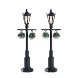 Lemax Old English Lamp Post Set Of 2 B/O (4.5V)