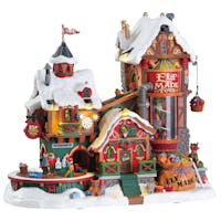 Lemax Elf Made Toy Factory With 4.5V Adaptor