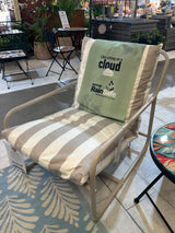 Kettler Cloud Relaxer Chair With Pebble Stone Stripe