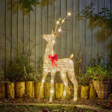 GlitterTwist Reindeer - Gold (Various sizes)