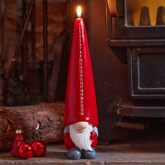Gonk Advent Candle