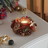 WinterSpice Solo Candle Holder - 15cm