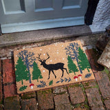 Woodland Stag Decoir Mat 40 x 60cm