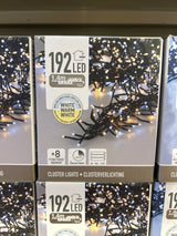 Cluster lights 192 LED (Various Colours)