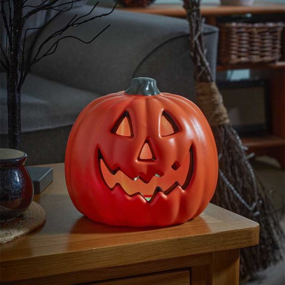 Glowing Jack-O'-Lantern