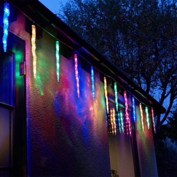 Smart Icicles Cool/Multi - Set of 10