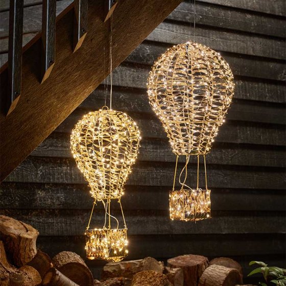 GoldTwist Hot Air Balloon - 50cm