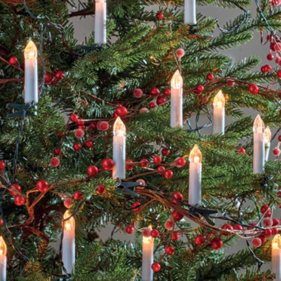 Tree Candles - Set of 30