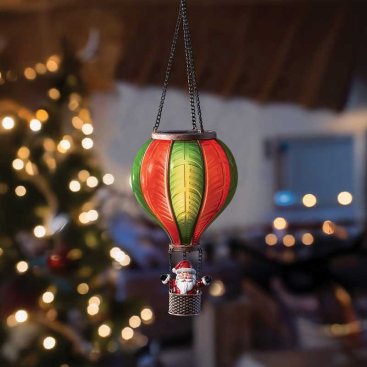 Santa Flaming Balloon