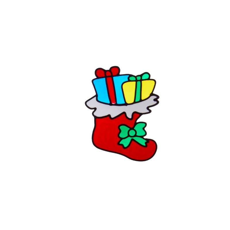 15cm Stocking Window Sticker