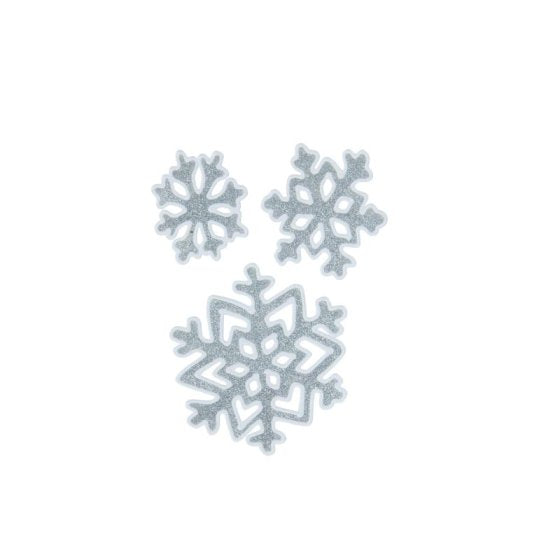 25cm Snowflake Window Sticker Mixed Case