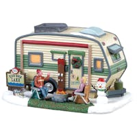 Lemax High Rock Lake Trailer B/O Led