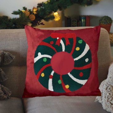 Wreath Cushion