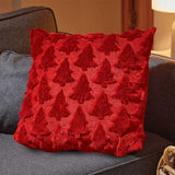 Tree Cushion - Red