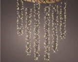 LED tree cascade cluster 8 function twinkle effect outdoor