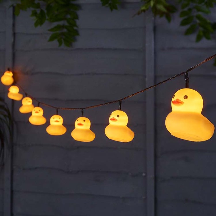Rubber Duck Lights - Set of 10