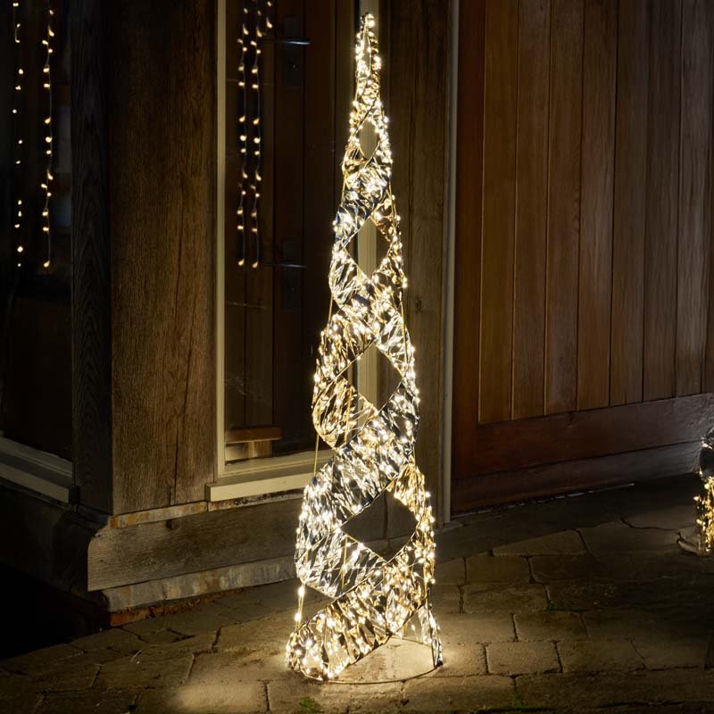 Silver Gilt Helix TreeBelisk 120cm, LV
