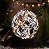 Silver Gilt Helix Bauble 40cm, LV