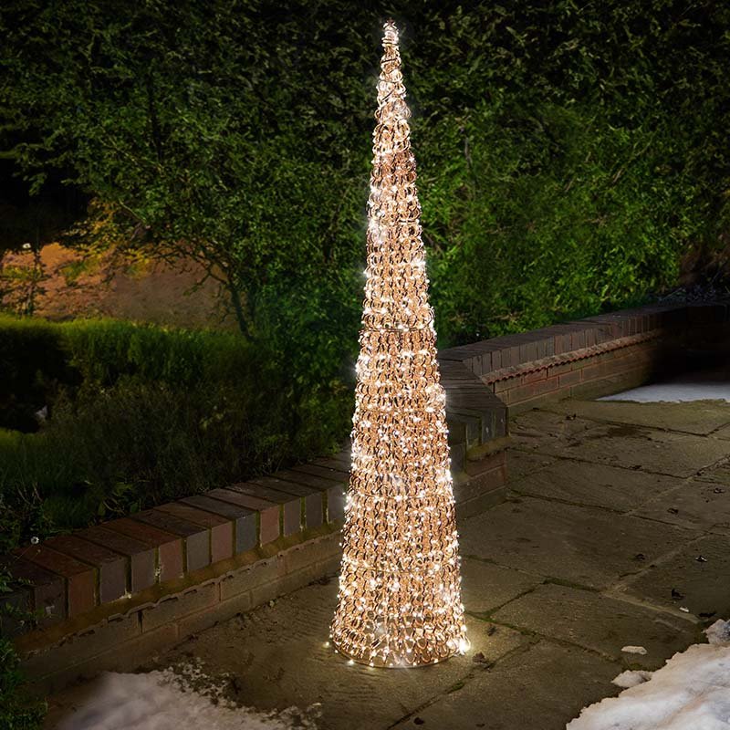 Titan Rose Gold Treebelisk 120cm