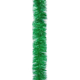 Luxury Tinsel Garland - 15cm - Green