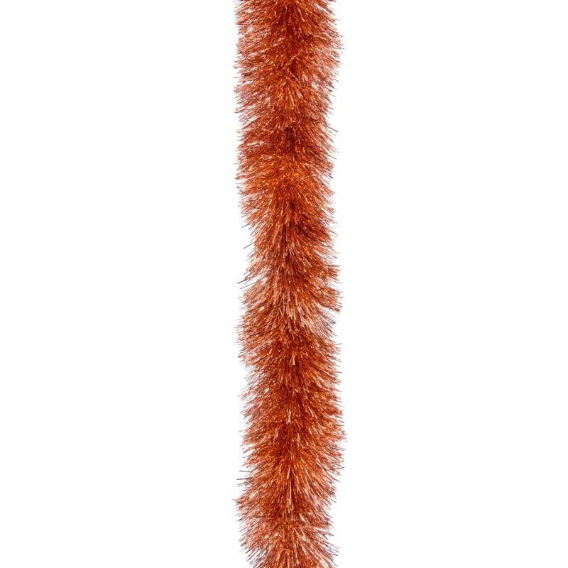 Deluxe Tinsel Garland - 10cm - Rose Gold