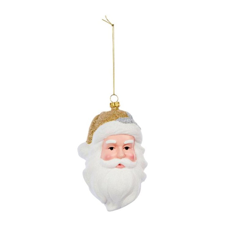 Golden Santa Pendant