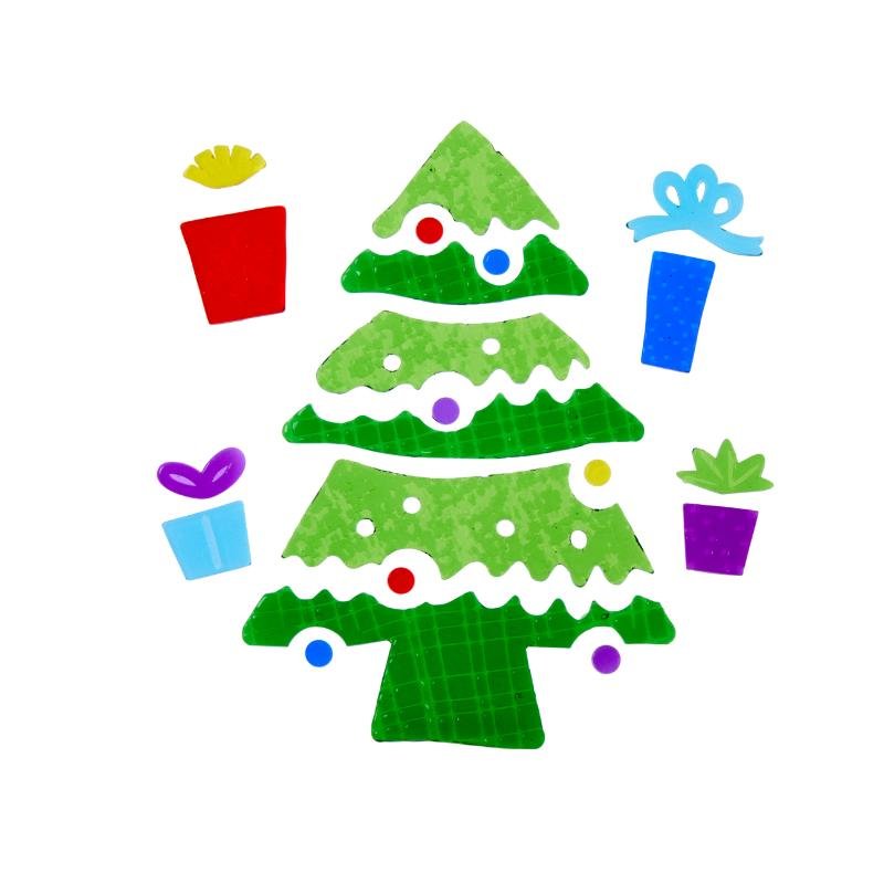Christmas Tree - Gel Sticker Set