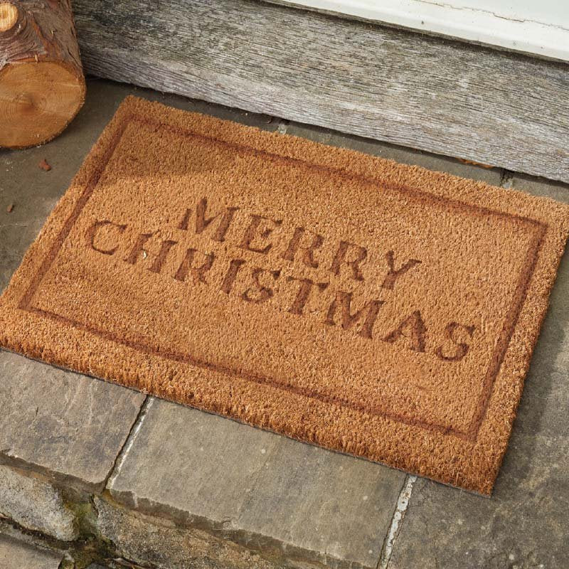 Merry Christmas - Embossed Door Mat 40 x 60cm