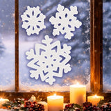 25cm Snowflake Window Sticker (Mixed case)