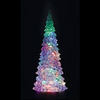 Lemax Crystal Lighted Tree 4 Colour Changeable