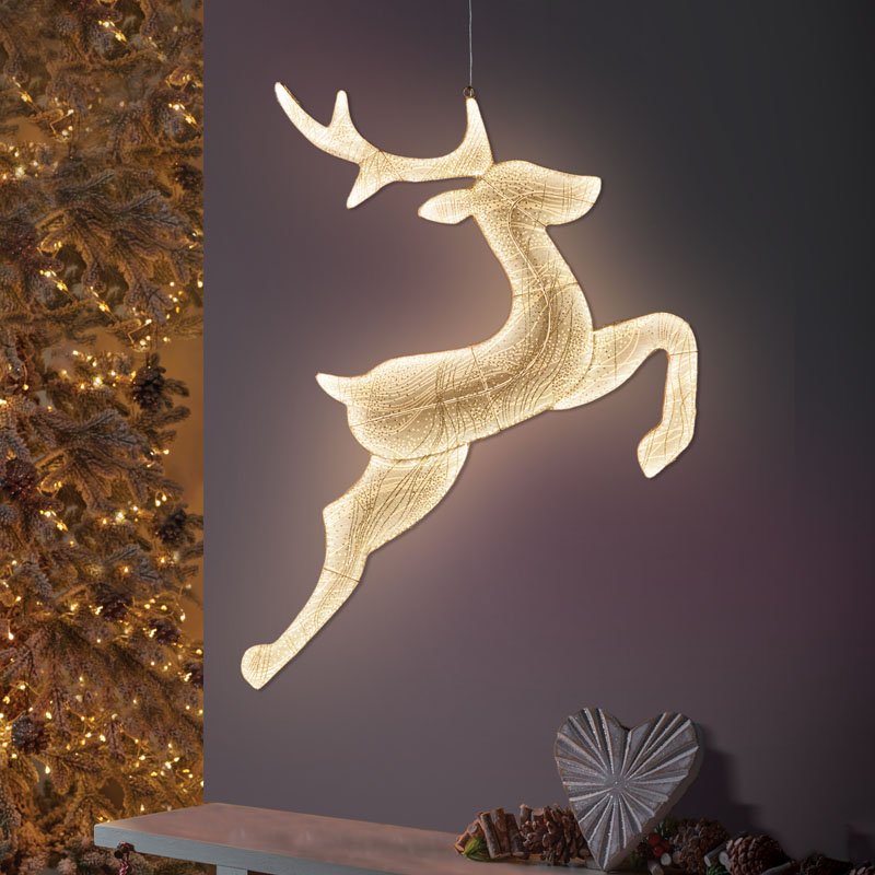 Aura Leaping Reindeer 60cm, LV