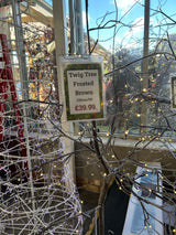Twig Tree frosted Brown