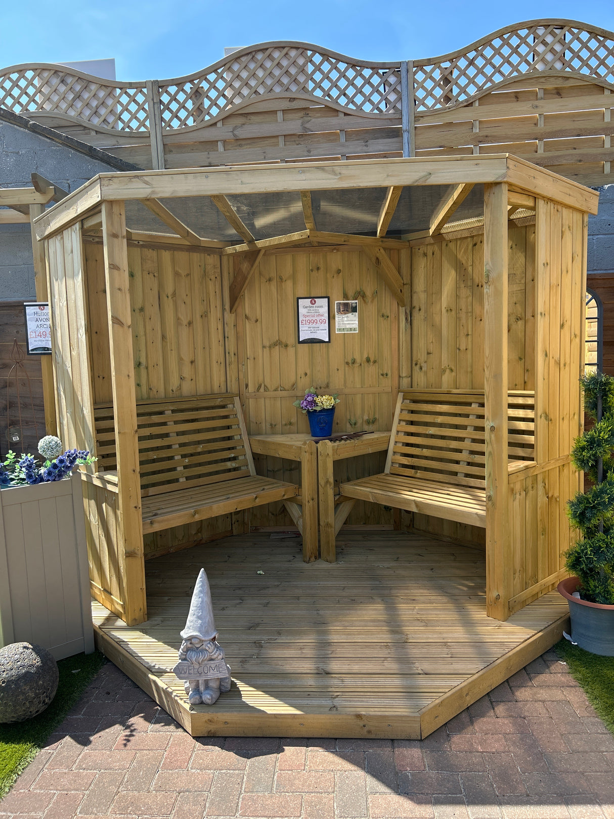 Garden Room With Decking