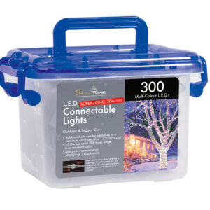 300 LED Connectable Lights (Various Colours)