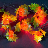 Green Holly & Berry String Lights