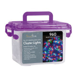 960 LED Cluster w/Timer (Various colours)