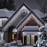 600 LED Icicle Lights (Various colours)