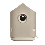 Cosy bird house 18cm mushroom beige