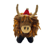 Christmas Highland Cow