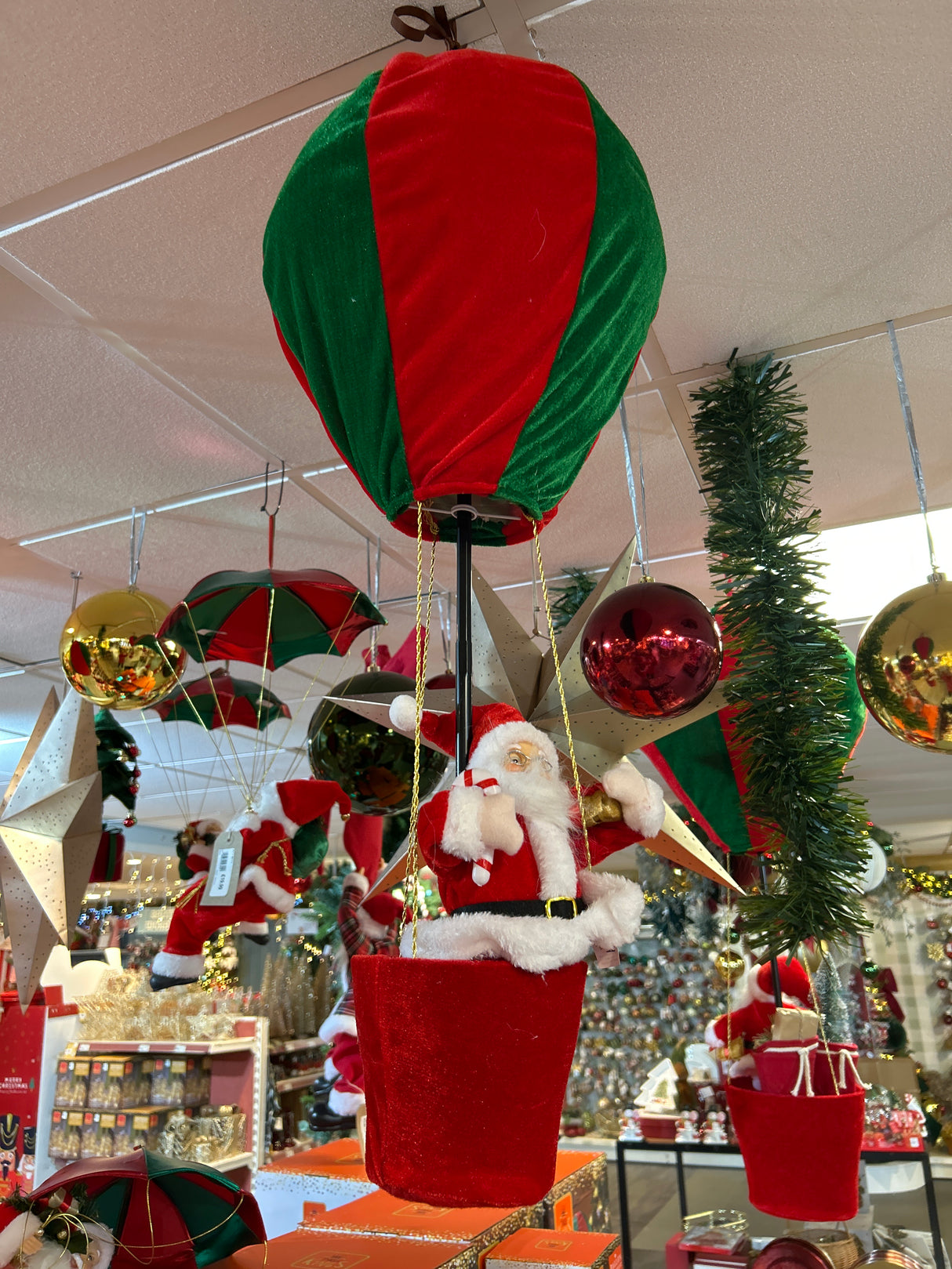 Santa's Hot Air Balloon